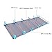 Folding Camping Cot Moisture-proof Camp Cot Ultralight Portable Aluminum Alloy Picnic Off Ground Folding Bed