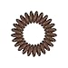Invisibobble Original Crazy for Chocolate - New Chocolate Scented Spiral Hair Bobbles Cheat Day Sweets Limited Edition - Pack of 3 IB-OR-CD10004