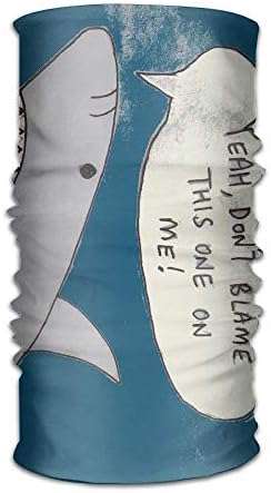Cartoon Shark Fashionable Outdoor Hundred Change Headscarf Original Multifunctional Headwear