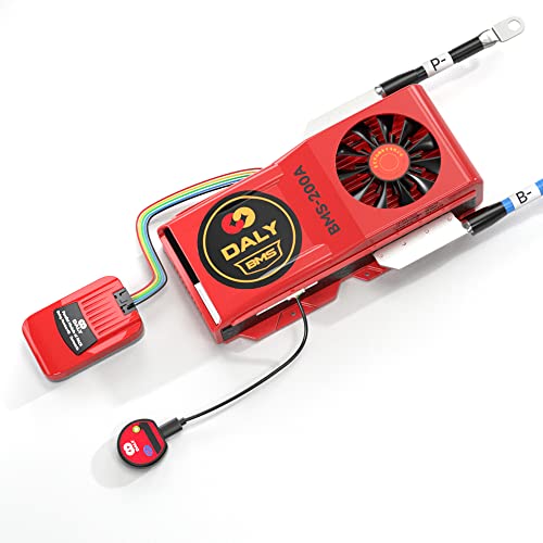 DALY BMS Parallel Module 1A+ LiFePo4 Smart BMS 8S 24V 200A with Cooling