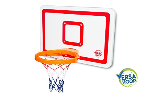 Trampoline XL Mini Basketball Hoop Set CLAMP ON with Choice of Ball by VersaHoop: Trampoline, Boat, Pontoon, Pop Up Tent, Beach, Tailgate