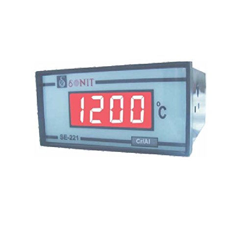 Temperature Indicator with 3.5digit LED display, mains operated, 48mm x