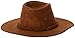 Henschel Walker Packable Crushable Cowhide Suede Braided Band Hat