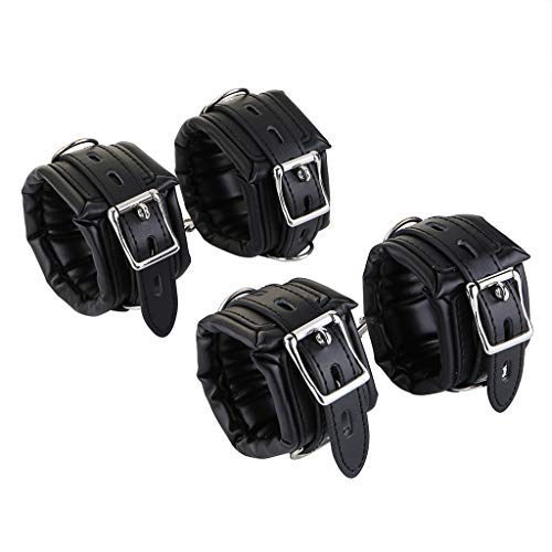 goodluccoy-ndle-Mani-Piedi-Barra-di-Connione-in-Met-Polsi-Caviglie-Bondage-Polsini-Giocattolo-Erotico-SM