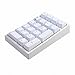 Leopold FC210TP Mechanical Tenkey-pad with PBT Keycap Cherry MX Switch White (White (Red Switch))