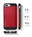 Spigen Slim Armor CS Designed for iPhone 8 Plus Case (2017) / Designed for iPhone 7 Plus Case (2016) - Red