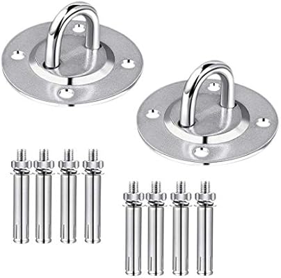 Amazon Com Hanging Hook Kit Stainless Steel Round Mount