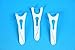 Cleanpik Back Teeth Floss Picks, Flossers，Dental Floss sticks, 50 each (Pack of 2)