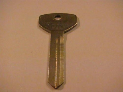 Chrysler / Dodge / Jeep / Plymouth (1989-92) - "Cole" Nickel Plated "Double SIded" Key Blanks - (Y154 / P1789)