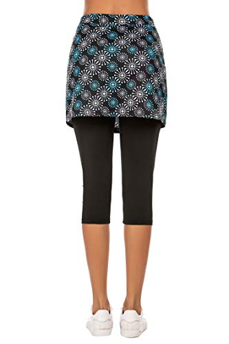 Maxmoda Hockeyrok-/legging, capri-legging met rokje, voor dames, nauwaansluitende yogabroek - Image 5