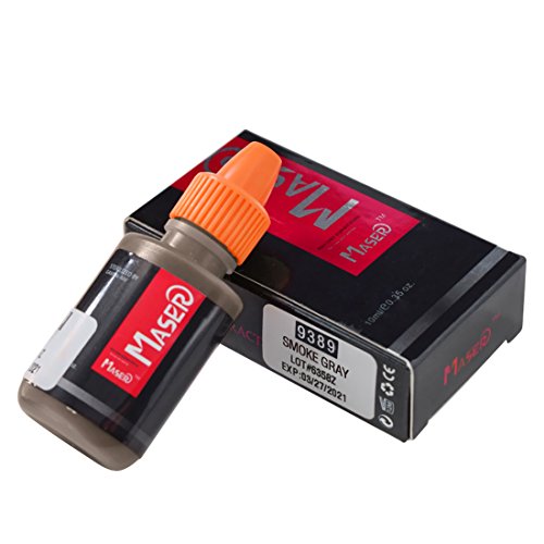 Tattoo Pigment 10ml SMOKE GRAY Color Permanent Makeup Tattoo Ink for Makeup Tattoo machine Eyebrow or Lip - Thumbnail 4