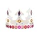 Hygloss White Paper Crowns 24 Pack - Paper Crowns for Kids to Decorate - Craft Activity - Blank Crown for Adults - Perfect for Parties, Celebrations - DIY Crown Crafts