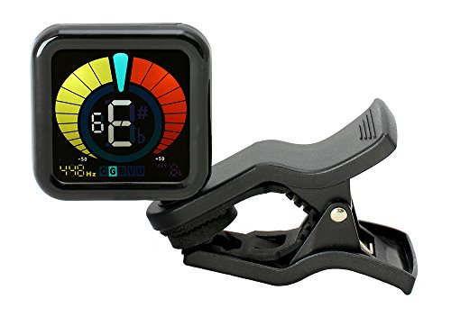 image for RockJam WeTune - A Clip-On Tuner for all instruments - Guitar, Bass, U