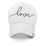Boomboom Baseball Caps, Women Men Unisex Mesh Snapback Hip Hop Flat Hats Baseball Caps (White)