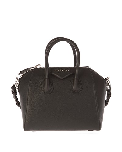 Givenchy Mini Antigona bag in Black Grained Leather BB05114012 001