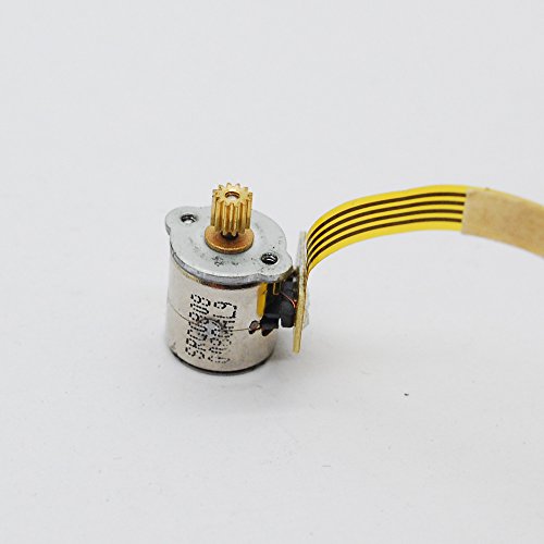 5 Pcs 2 Phase 4 Wire Micro Stepper Motor with Cable 3-5v Dc Dia 8mm Mini Stepper Motor Micro Stepping Motor for Digital Products Camera