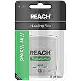 2 x 50m Johnson&Johnson REACH MINT WAXED DENTAL FLOSS NEW FREE SHIPPING