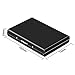 Hawatour 8 Slots RFID Blocking Credit Card Holder Stainless Steel Credit Card Case for Holding Credit Card, ID Card, Business Card (Black)