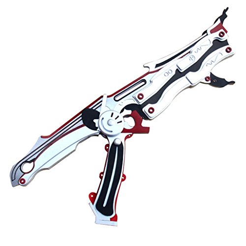 Mtxc Final Fantasy XIII Cosplay Prop Lighting Braids Edge Gun Silver