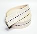 Guiding Light Oil 7/8" Inch Flat Cotton Oil Lantern or Oil Lamp Wick. (With Purple Stitch.) 6 Foot Roll of 100% Natural Cotton.