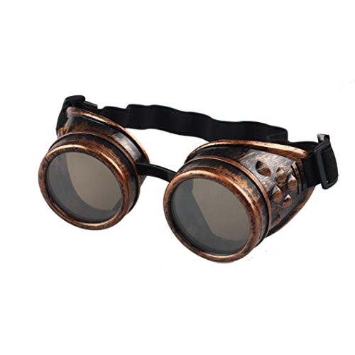 Canserin Vintage Style Steampunk Goggles Welding Punk Glasses Cosplay - Image 8