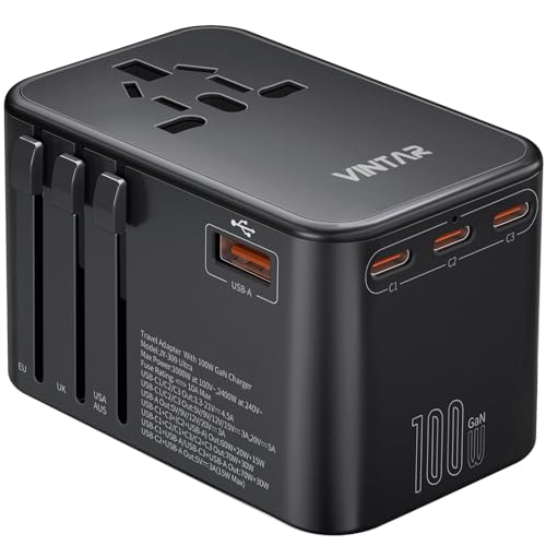 VINTAR 100W GaN Travel Adapter