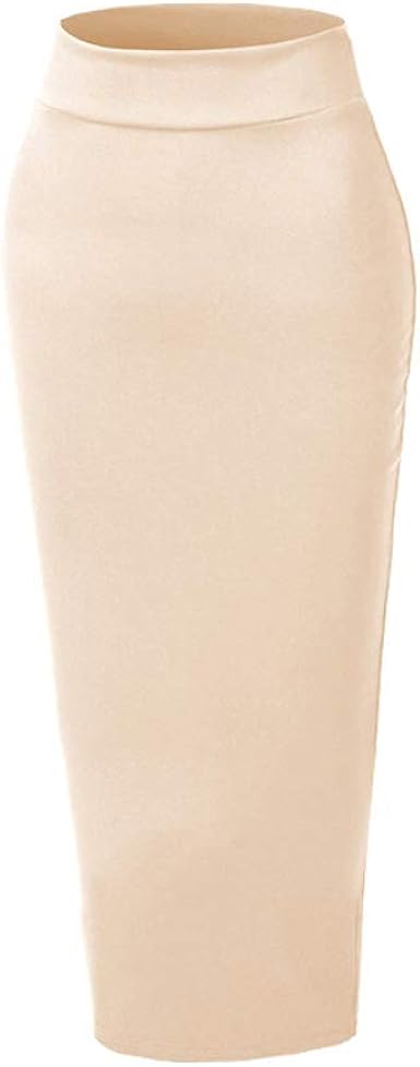 ankle length bodycon skirt