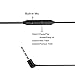 Earphones, Wotmic In Ear Headphones with Microphone Black Earbuds Stereo Sound In Line Control