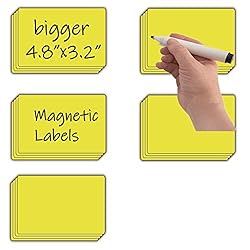 STTMGN Dry Erase Big Magnetic Labels