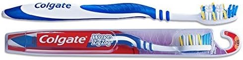 Colgate Wave ZigZag Toothbrush,COLOR MAY VARY (2 Pack)