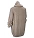 Women Pullover Loose Jumper Long Sleeve Turtleneck Pocket Knit Sweater Dress