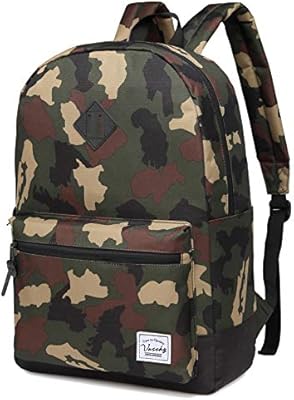 vaschy unisex classic school backpack