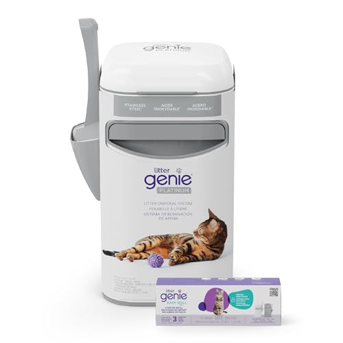 Litter Genie Platinum Stainless Steel Pail