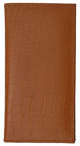 New High End Marshal Leather Checkbook Cover Case #156-CR