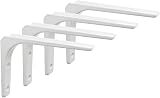 SAYAYO EJR200W-4P Shelf Bracket Corner 200x150mm White 4 Pieces