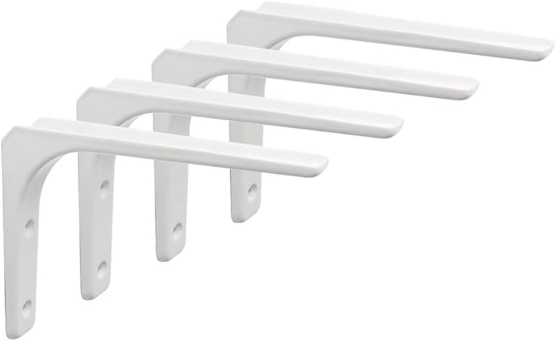 SAYAYO EJR200W-4P Shelf Bracket Corner 200x150mm White 4 Pieces