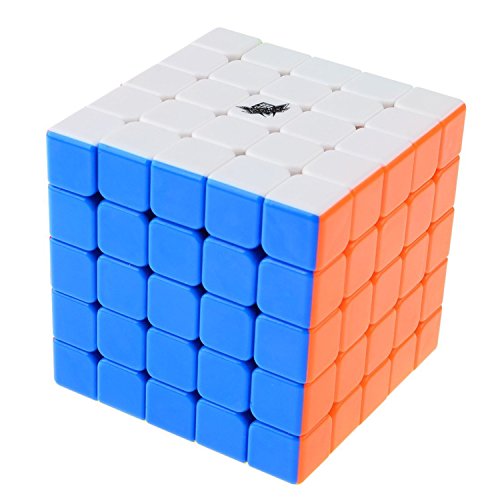 Vchanel Cyclone Boys Stickerless Colorful Speed Magic Cube 5x5x5 ( 63.5mm)