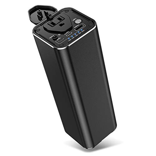 Portable Charger for Laptop, 31200 mAh USB C Power Bank with 100W AC Outlet, DualUSB Output