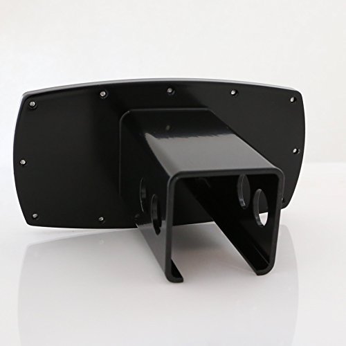 GMC in Red Black Trim Billet Aluminum Tow Hitch Cover
