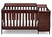 Delta Children Bentley S Convertible Crib and Changer, Black Cherry Espresso