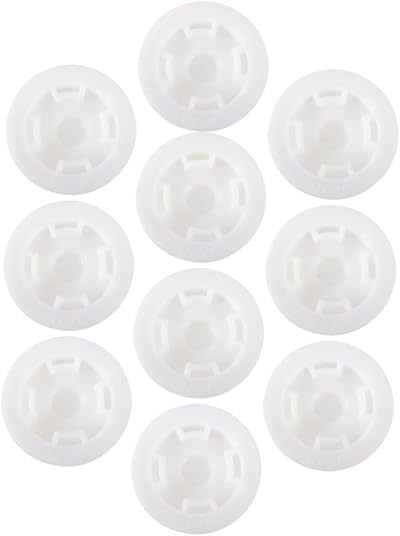 MUCKLILY 10pk Plastic Drum Bung Caps for 200L Barrels Leak-proof Dust Seals