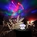 Night Light Projector,Delicacy LED Aurora Light Projector,Music Speaker with 8 Lighting Modes Rotating Relaxing Light Show UFO Design Mood Lamp for Kids, Adults,Living Room