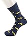 TooPhoto Mens Novelty Socks for Groomsmen Funny Mustache Colorful Crew Dress Wedding 3 Pairs mustache-3color