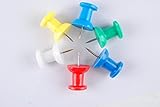 12-Piece Super-Jumbo 1-1/2-Inch Push Pins - Get Your Notes Noticed