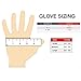 DISCOVERY Copper Compression Arthritis Gloves Content Alleviate Rheumatoid Pains Ease Muscle Tension Relieve Carpal Tunnel Aches for All Lifestyles(1 Pair) (L)