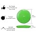 Trideer Inflated Wobble Cushion - Wiggle Seat for Sensory Kids(Multiple Colors), Balance Disc (Extra Thick), Flexible Seating for All Age (34CM Green)