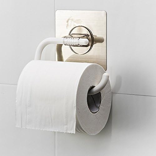 One Pearl 2 in 1 Bathroom Towel Napkin, Tissue Roll Holder/Magic Flexible Sticker Kitchen