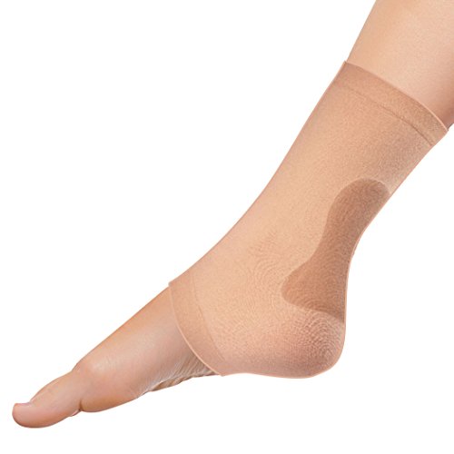 UPC 013977585319, FootMatters Achilles Heel Sleeve Spandex Gel Cushions Medium