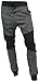 Casual Fleece Jogger Pants Active Elastic Urban Biker Slim Fit VW500 (Medium, VW5015)