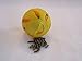 Wheeky Treat Ball Toy for Guinea Pigs, Rabbits, Hedgehogs and Other Small Pets, 7 cm, Yellow, Adjustable Opening Treat Toy New